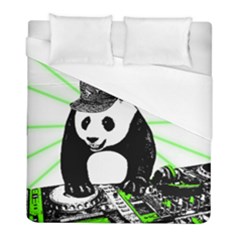 Deejay Panda Duvet Cover (full/ Double Size) by Valentinaart