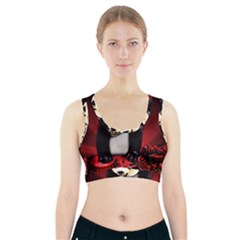 Deejay Panda Sports Bra With Pocket by Valentinaart