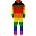 Philadelphia pride flag Hooded Jumpsuit (Men)  View1