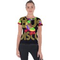 Roller Skater 80s Short Sleeve Sports Top  View1