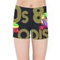 Roller Skater 80s Kids Sports Shorts View1