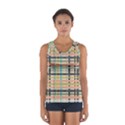 Plaid Pattern Sport Tank Top  View1