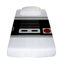 Video Game Controller 80s Fitted Sheet (single Size) by Valentinaart