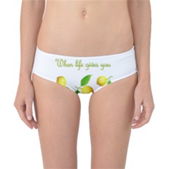 When Life Gives You Lemons Classic Bikini Bottoms by Valentinaart