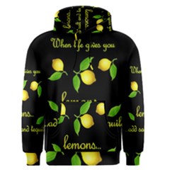 When Life Gives You Lemons Men s Pullover Hoodie by Valentinaart