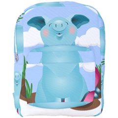 Pig Animal Love Full Print Backpack by Nexatart