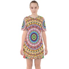 Peaceful Mandala Mini Dress