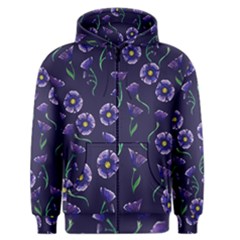 Floral Men s Zipper Hoodie by BubbSnugg