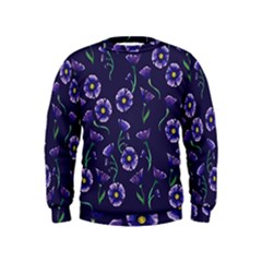 Floral Kids  Sweatshirt by BubbSnugg