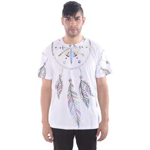 Dreamcatcher  Men s Sports Mesh Tee by Valentinaart