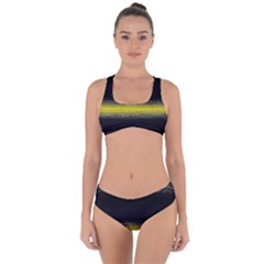 Ombre Criss Cross Bikini Set