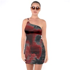 Ombre One Soulder Bodycon Dress by ValentinaDesign