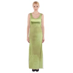 Ombre Maxi Thigh Split Dress by ValentinaDesign