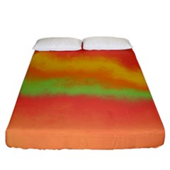 Ombre Fitted Sheet (california King Size) by ValentinaDesign