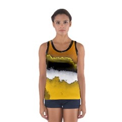 Ombre Sport Tank Top  by ValentinaDesign