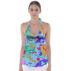 Memphis #10 Babydoll Tankini Top