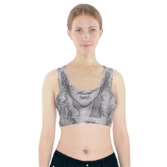 Dreaded Princess  Sports Bra With Pocket by shawnstestimony