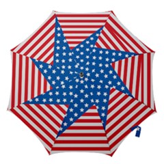 Usa Flag Hook Handle Umbrellas (large)