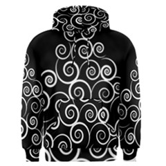 Abstract Spiral Christmas Tree Men s Pullover Hoodie by Mariart