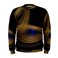 Wondrous Trajectorie Illustrated Line Light Black Men s Sweatshirt by Mariart