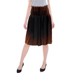 Colorful Light Ray Border Animation Loop Orange Motion Background Space Midi Beach Skirt