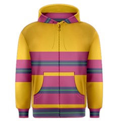 Layer Retro Colorful Transition Pack Alpha Channel Motion Line Men s Zipper Hoodie by Mariart