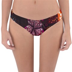 Hanging Paper Star Lights Reversible Hipster Bikini Bottoms by Mariart