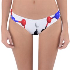 Nitroglycerin Lines Dna Reversible Hipster Bikini Bottoms by Mariart