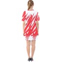 Valentines Day Heart Modern Red Polka Mini Dress View2