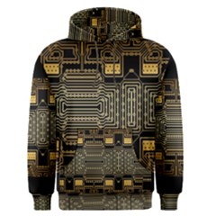 Board Digitization Circuits Men s Pullover Hoodie