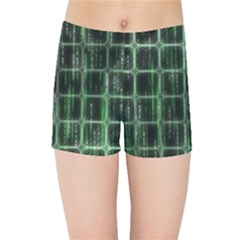 Matrix Earth Global International Kids Sports Shorts by Nexatart