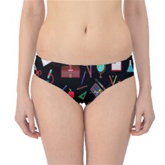 Back To School Hipster Bikini Bottoms by Valentinaart