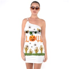 Halloween One Soulder Bodycon Dress