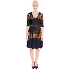 Halloween Wrap Up Cocktail Dress