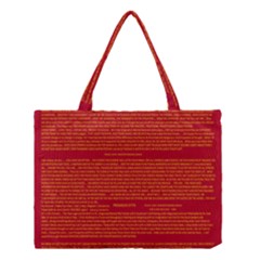 Mrtacpans Writing Grace Medium Tote Bag by MRTACPANS
