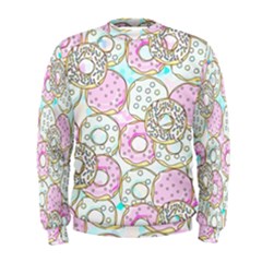 Donuts Pattern Men s Sweatshirt