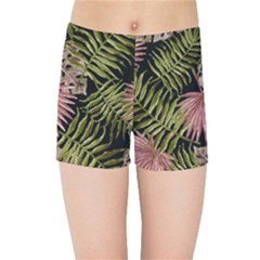 Tropical Pattern Kids Sports Shorts