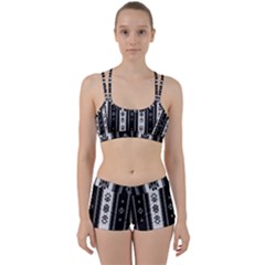 Folklore Pattern Women s Sports Set