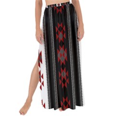 Folklore Pattern Maxi Chiffon Tie-up Sarong