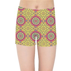 Oriental Pattern Kids Sports Shorts