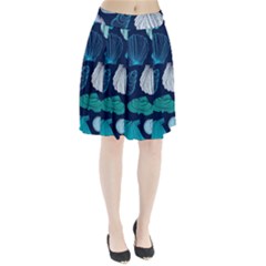 Mega Menu Seashells Pleated Skirt by Mariart