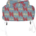 Mushroom Madness Red Grey Polka Dots Full Print Backpack View4