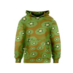 Relativity Pattern Moon Star Polka Dots Green Space Kids  Pullover Hoodie by Mariart