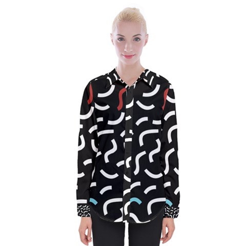 Toucan White Bluered Womens Long Sleeve Shirt by Mariart