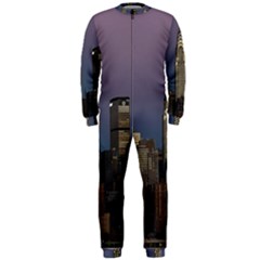 Skyline City Manhattan New York Onepiece Jumpsuit (men)  by BangZart