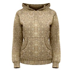 Ornate Golden Baroque Design Women s Pullover Hoodie by dflcprints