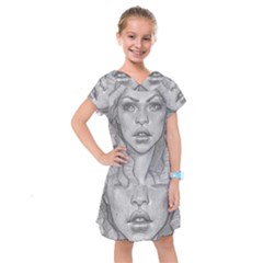 Dreaded Princess  Kids  Drop Waist Dress