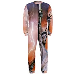 Statue Of Liberty New York Onepiece Jumpsuit (men)  by Nexatart