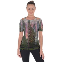 Flat Iron Building Toronto Ontario Short Sleeve Top