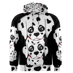 Cute Dalmatian Puppy  Men s Pullover Hoodie by Valentinaart